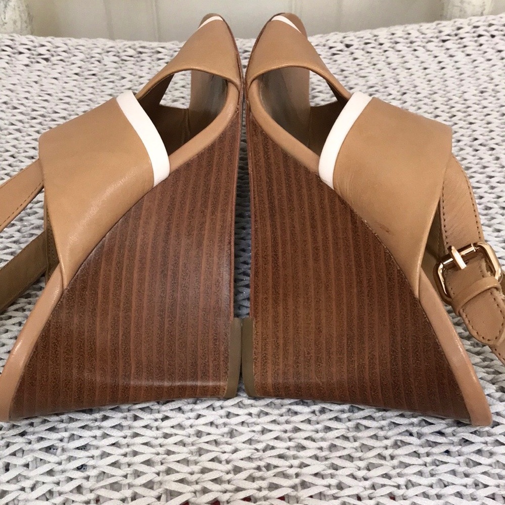 Coach Randy Leather Wedge Sandal - Picture 13 of 16
